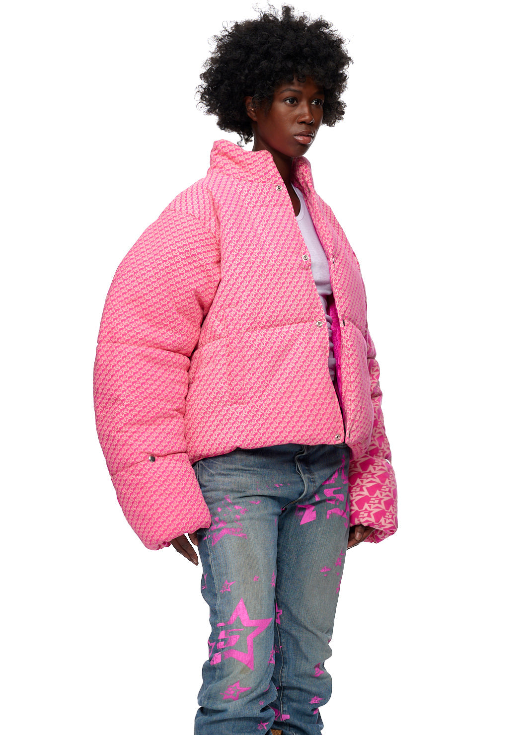 5STAR P*NK PUFFER JACKET