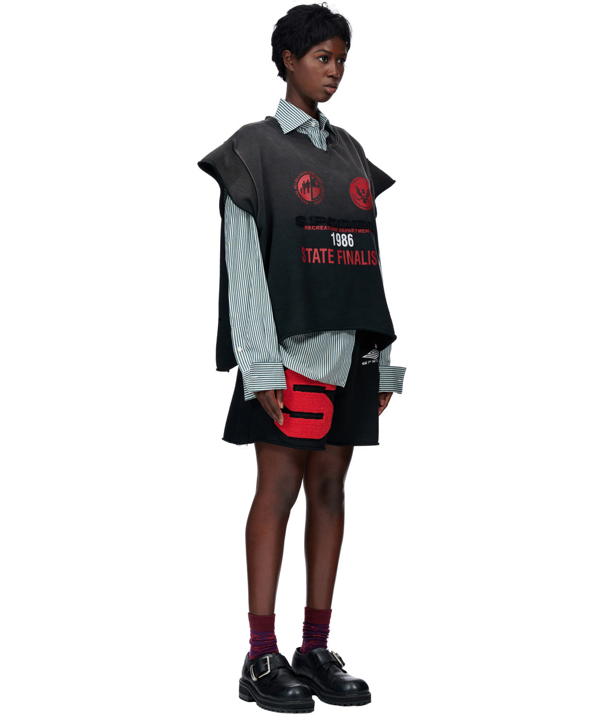 CUT SWEATSHIRT