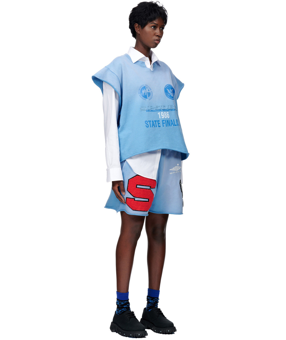 CUT SWEATSHIRT