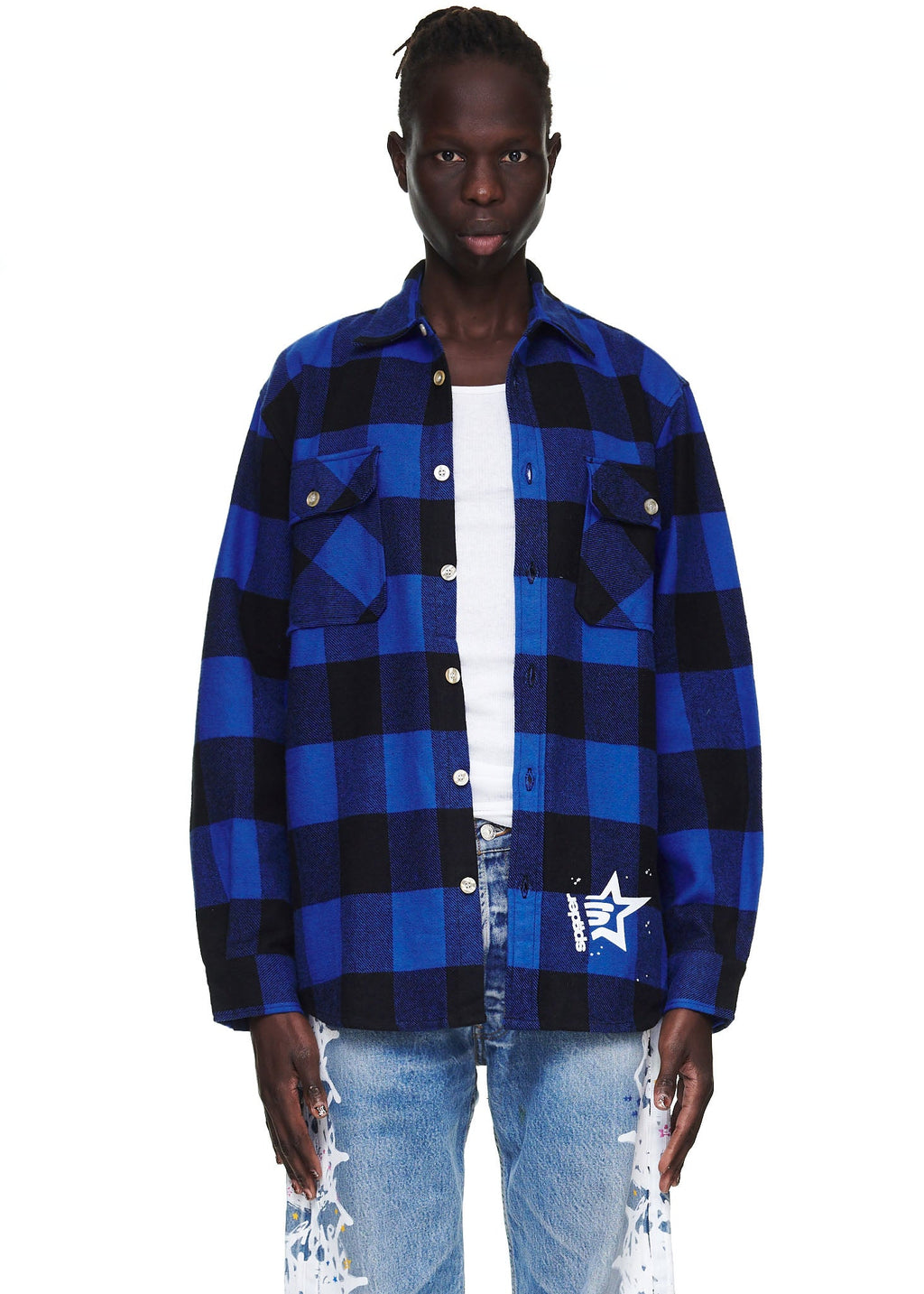 BLUE 5 FLANNEL SHIRT