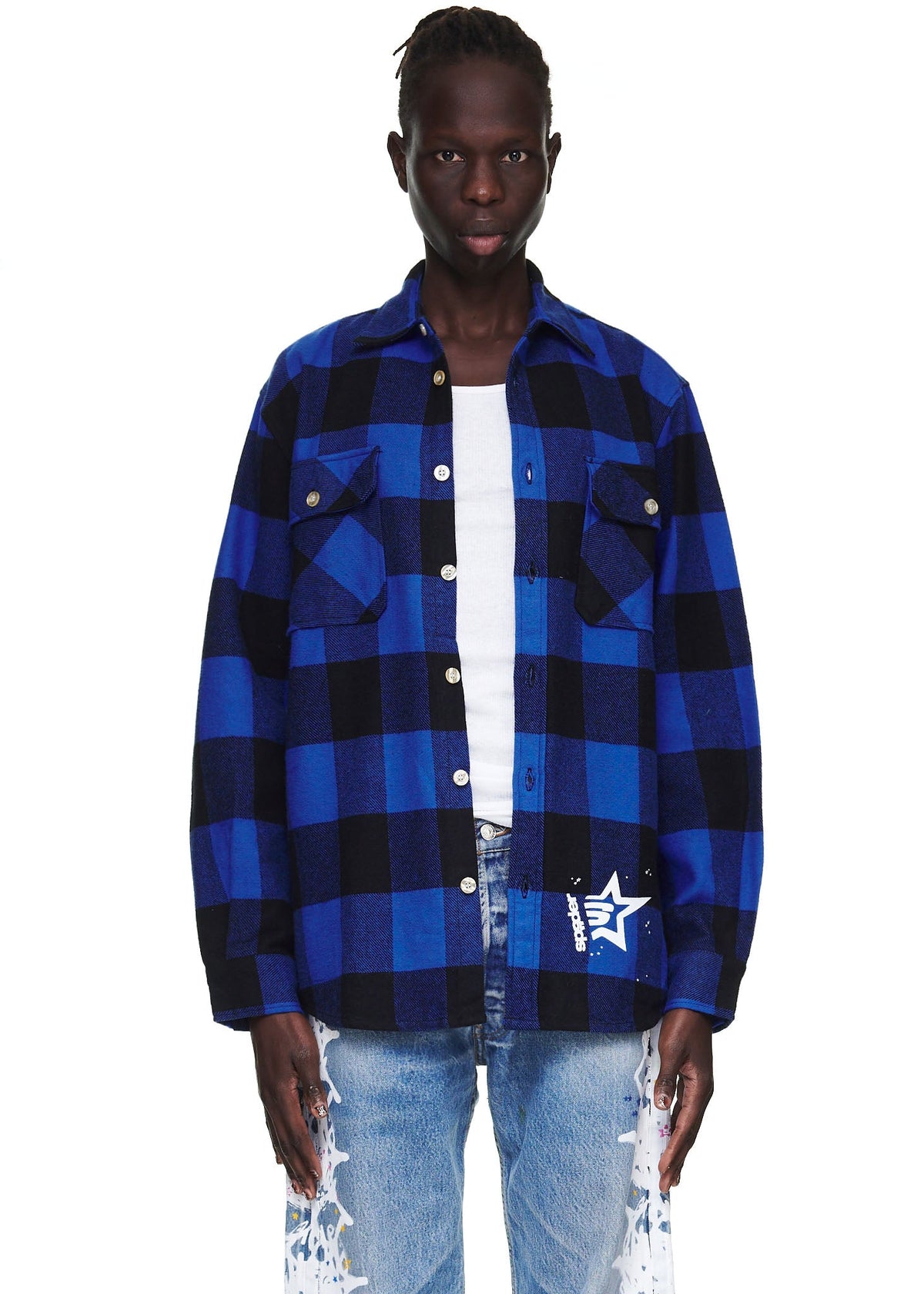 BLUE 5 FLANNEL SHIRT