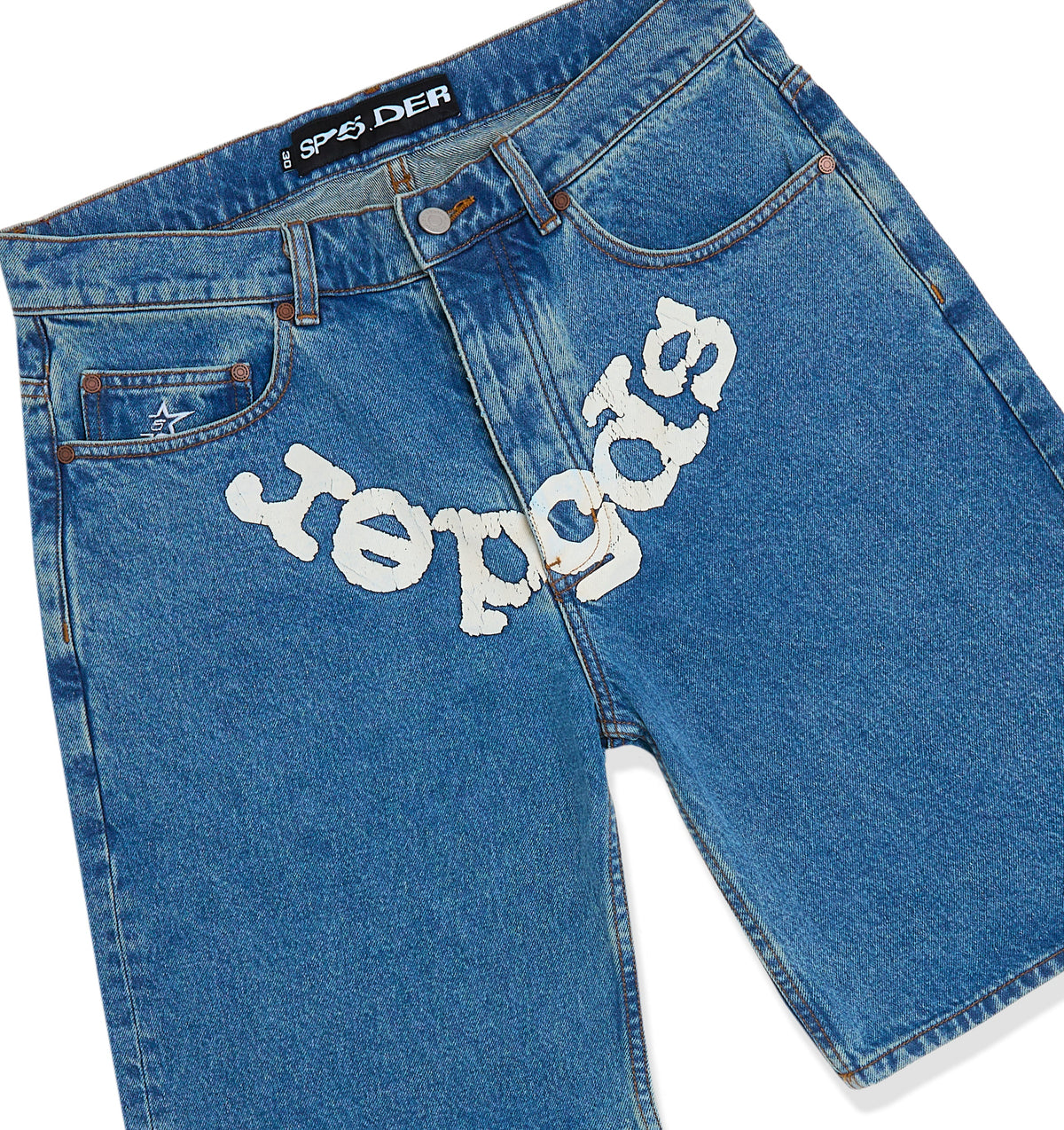 OG LOGO DENIM SHORT