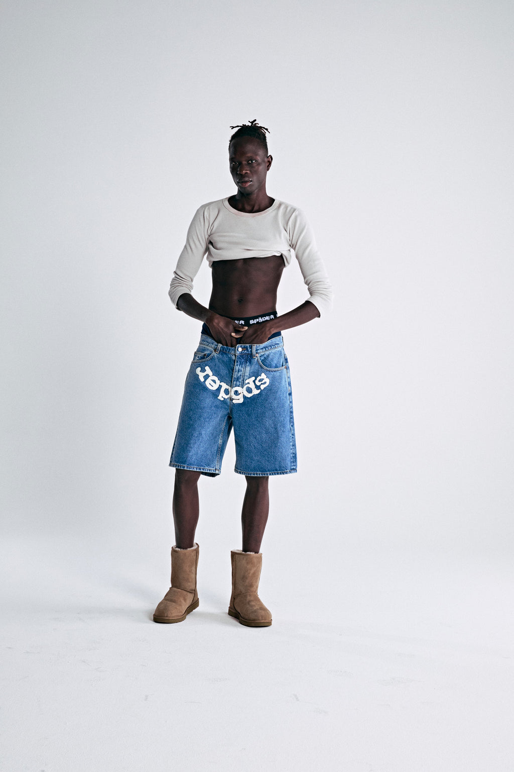 OG LOGO DENIM SHORT