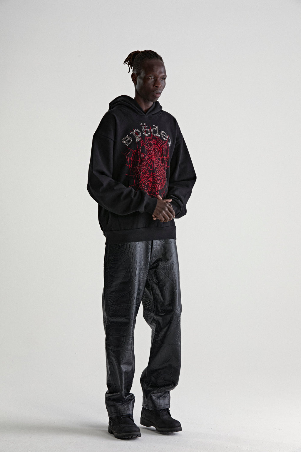 RHINESTONE OG WEB V2 HOODIE