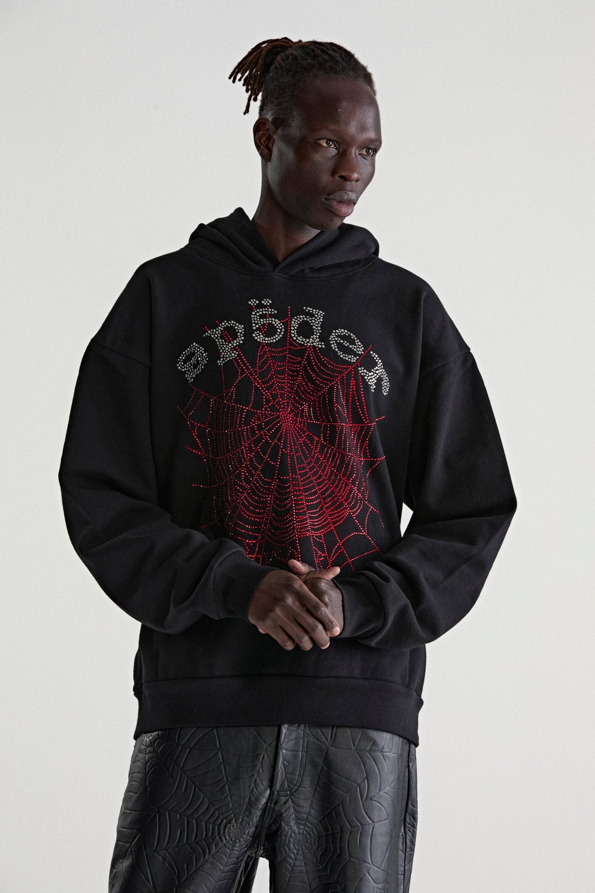 RHINESTONE OG WEB V2 HOODIE