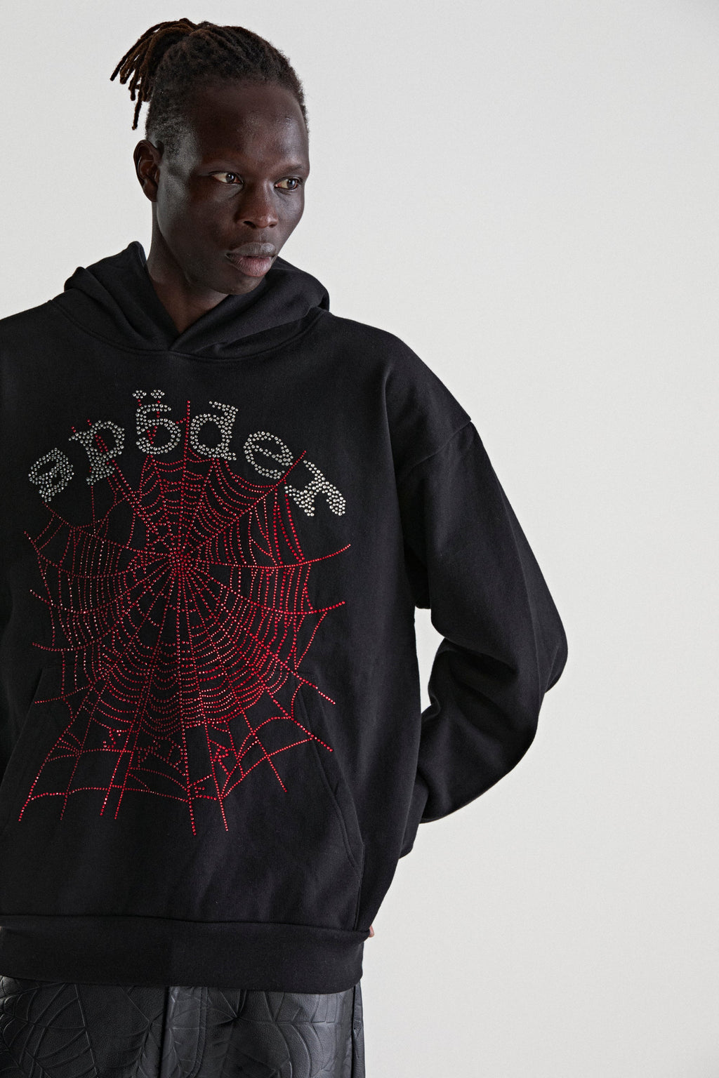 RHINESTONE OG WEB V2 HOODIE