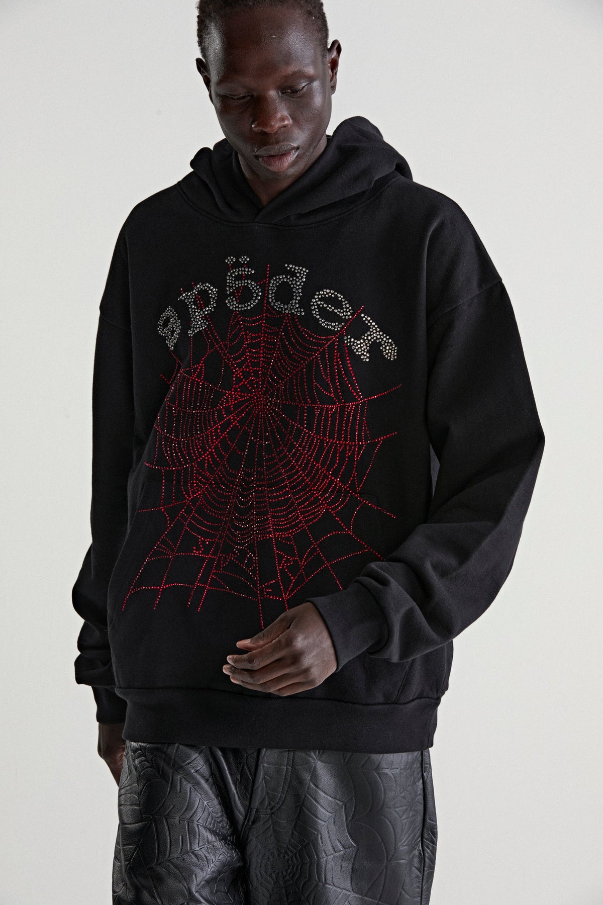 RHINESTONE OG WEB V2 HOODIE