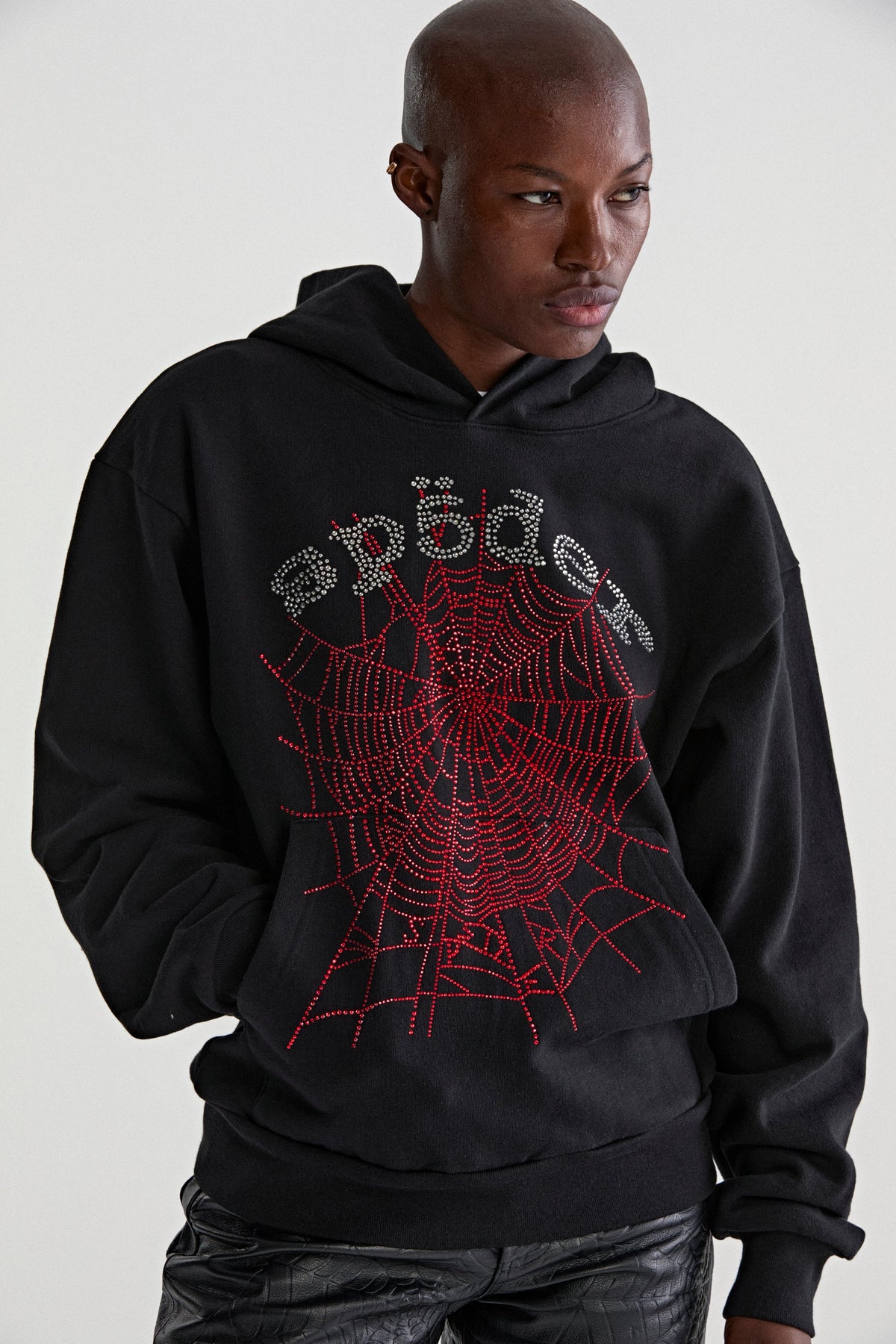 RHINESTONE OG WEB V2 HOODIE