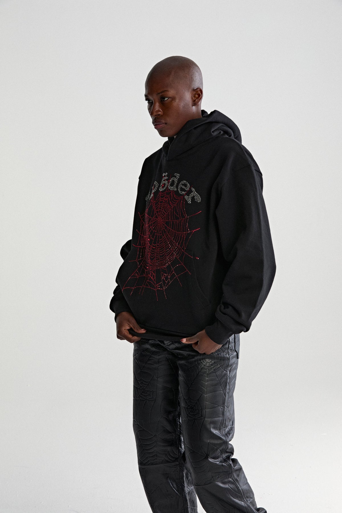 RHINESTONE OG WEB V2 HOODIE