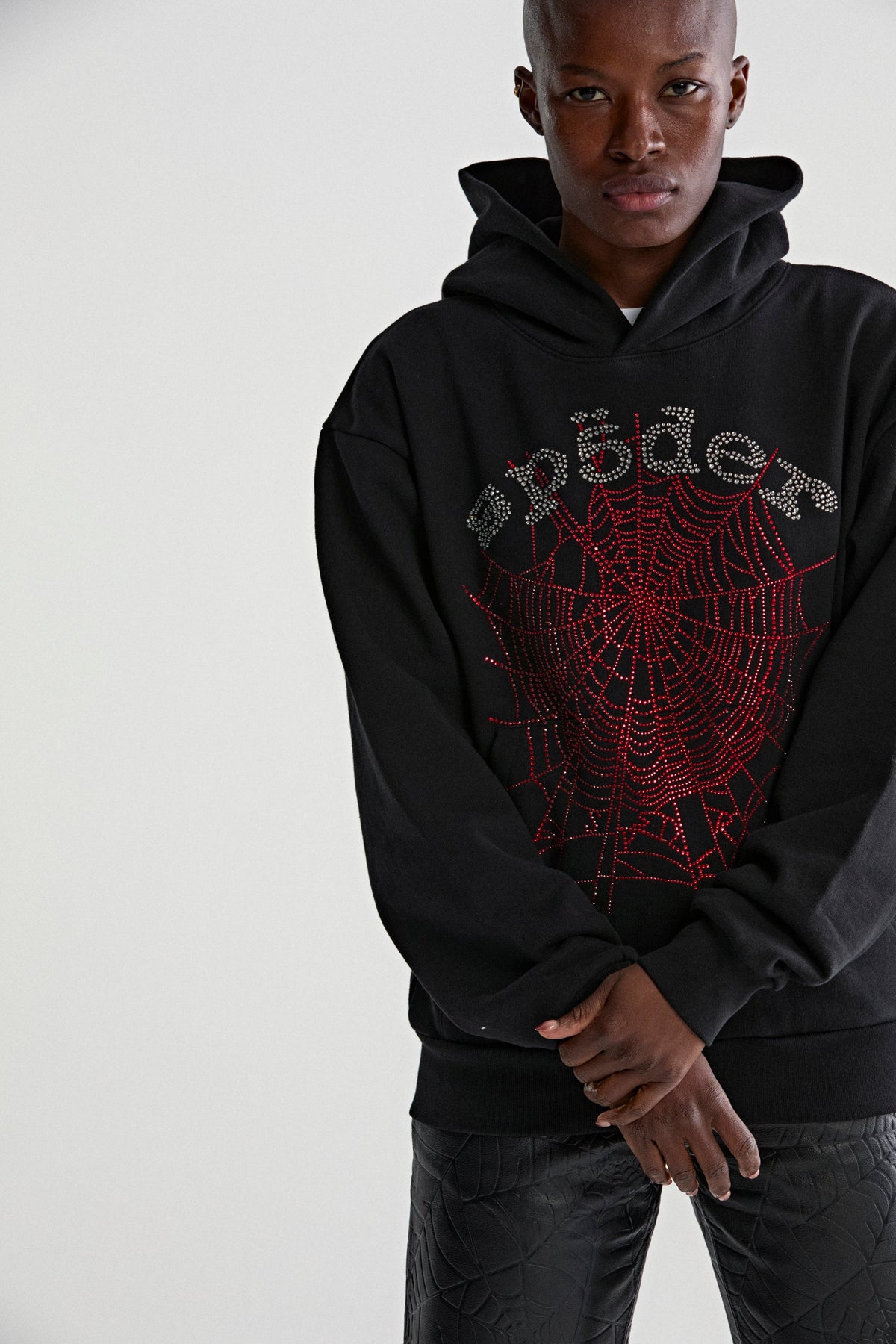 RHINESTONE OG WEB V2 HOODIE
