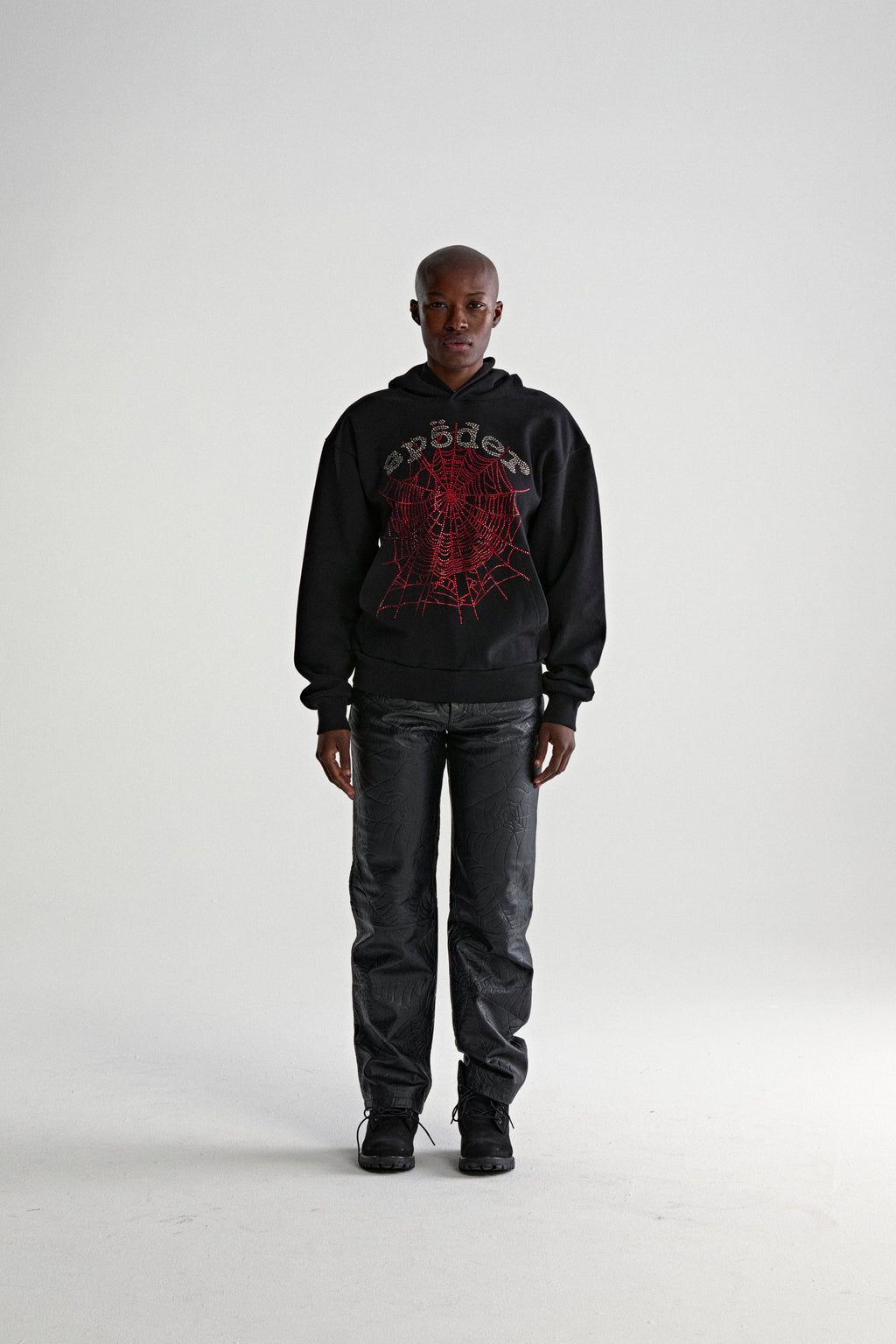 RHINESTONE OG WEB V2 HOODIE