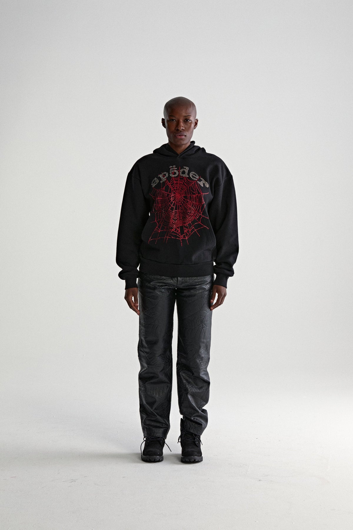 RHINESTONE OG WEB V2 HOODIE
