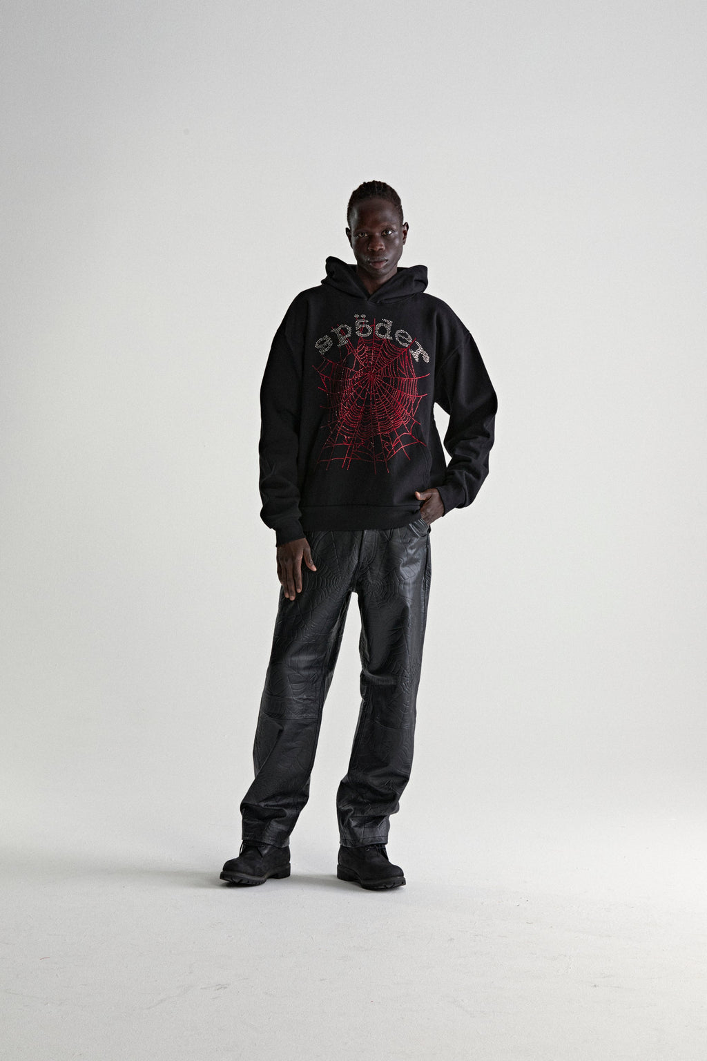 RHINESTONE OG WEB V2 HOODIE