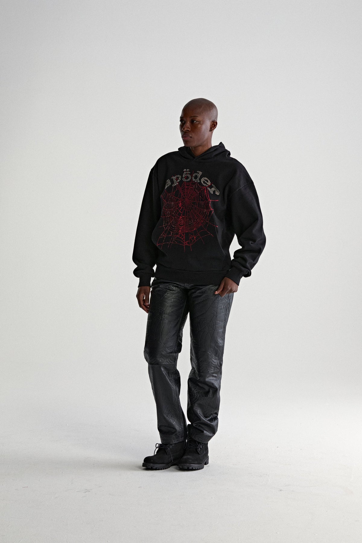 RHINESTONE OG WEB V2 HOODIE