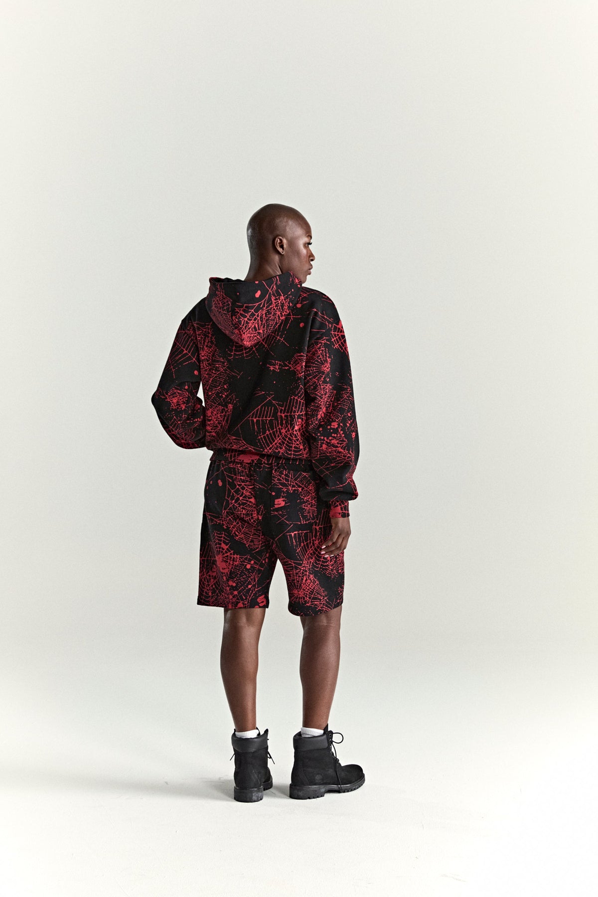 AOP WEB V2 ZIP UP HOODIE