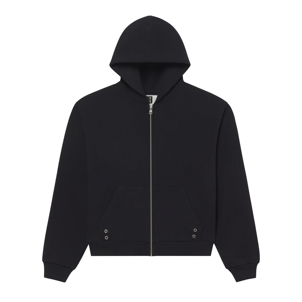 OVERPRINT ZIP HOODIE