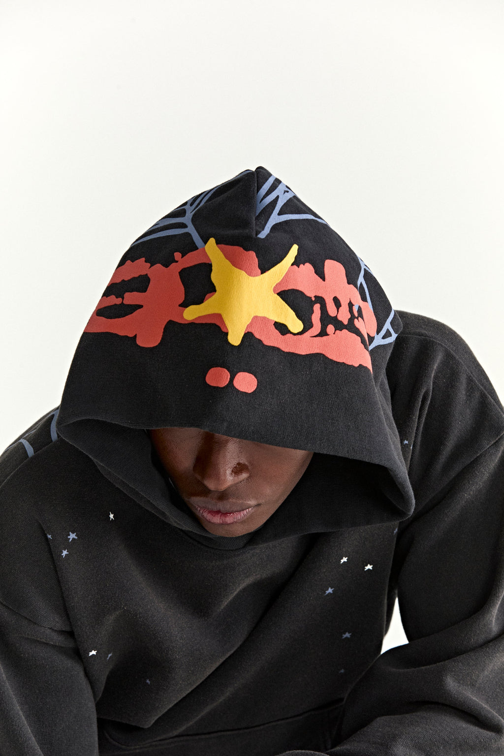 HEAVY WEB  HOODIE