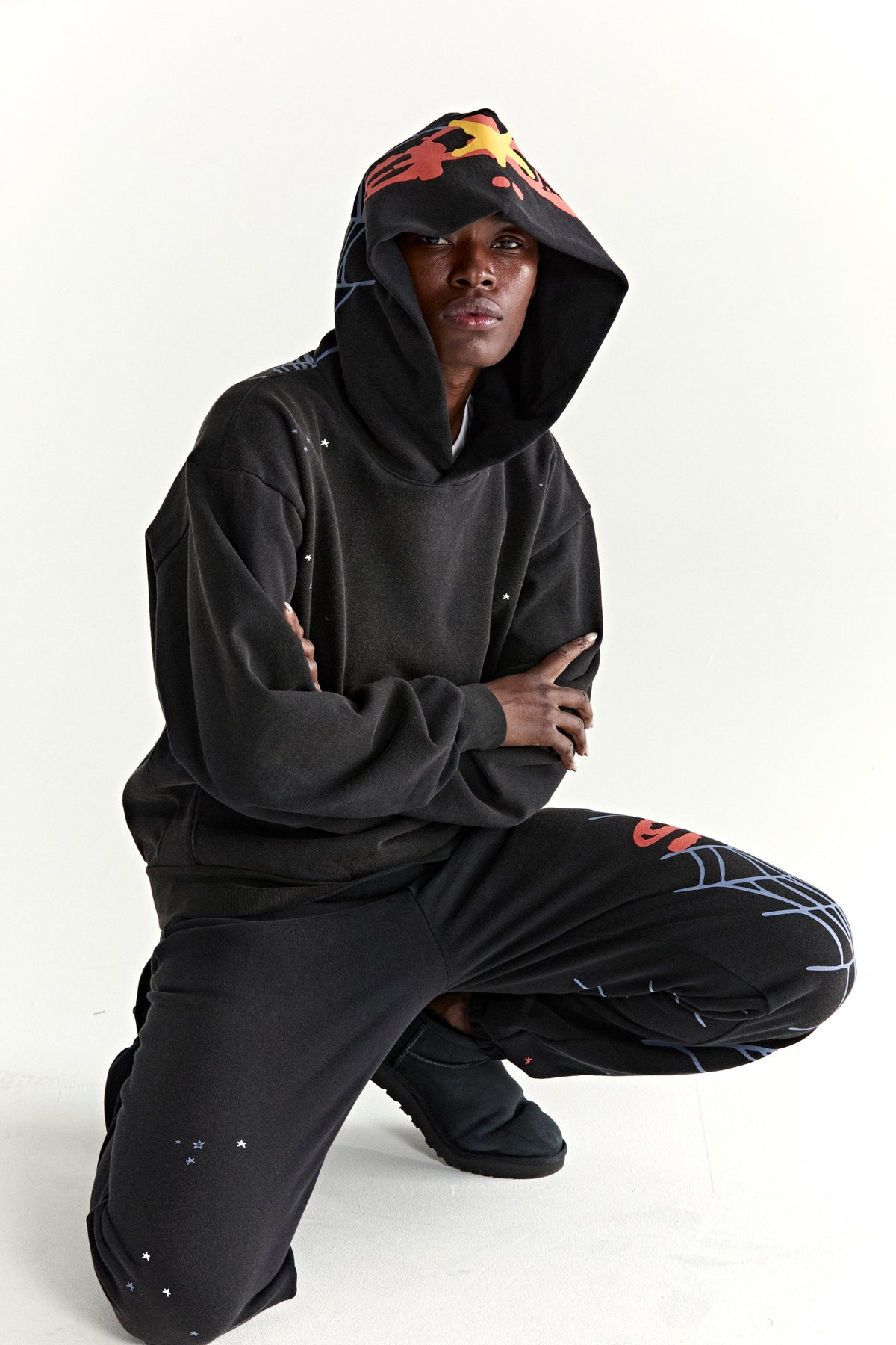 HEAVY WEB  HOODIE