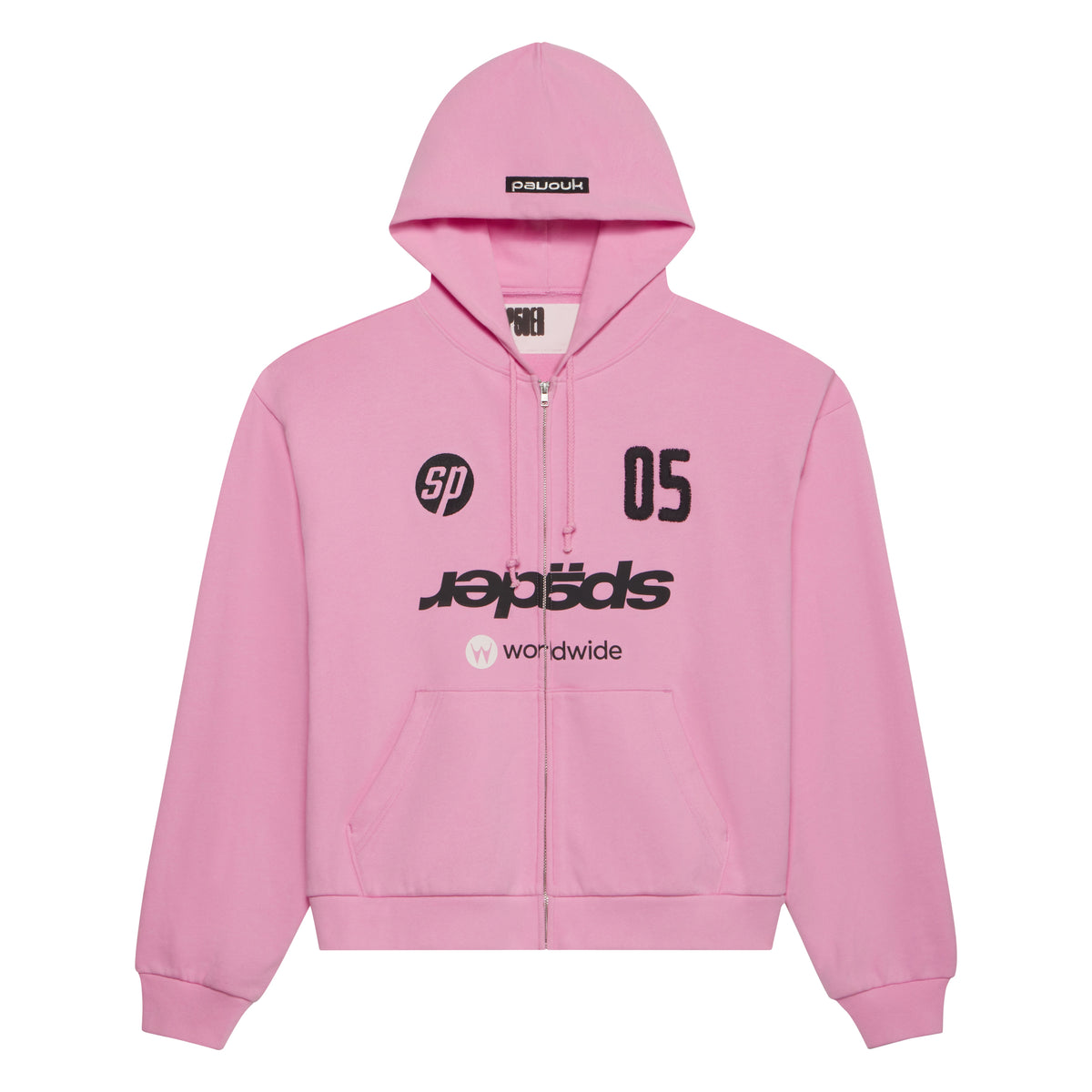 GLOBAL WEB ZIP HOODIE