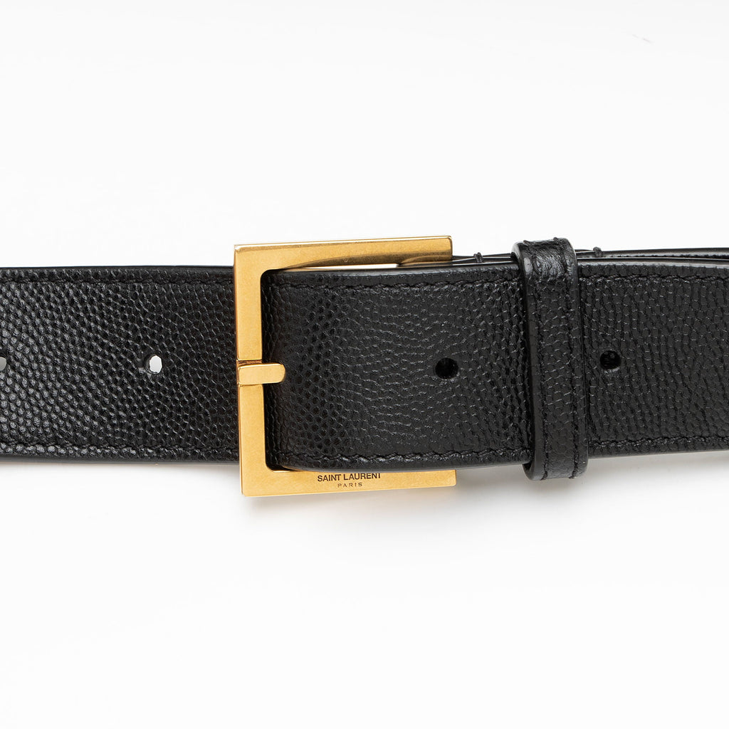 Saint Laurent Calfskin Monogram Cassandre Classic Belt Bag