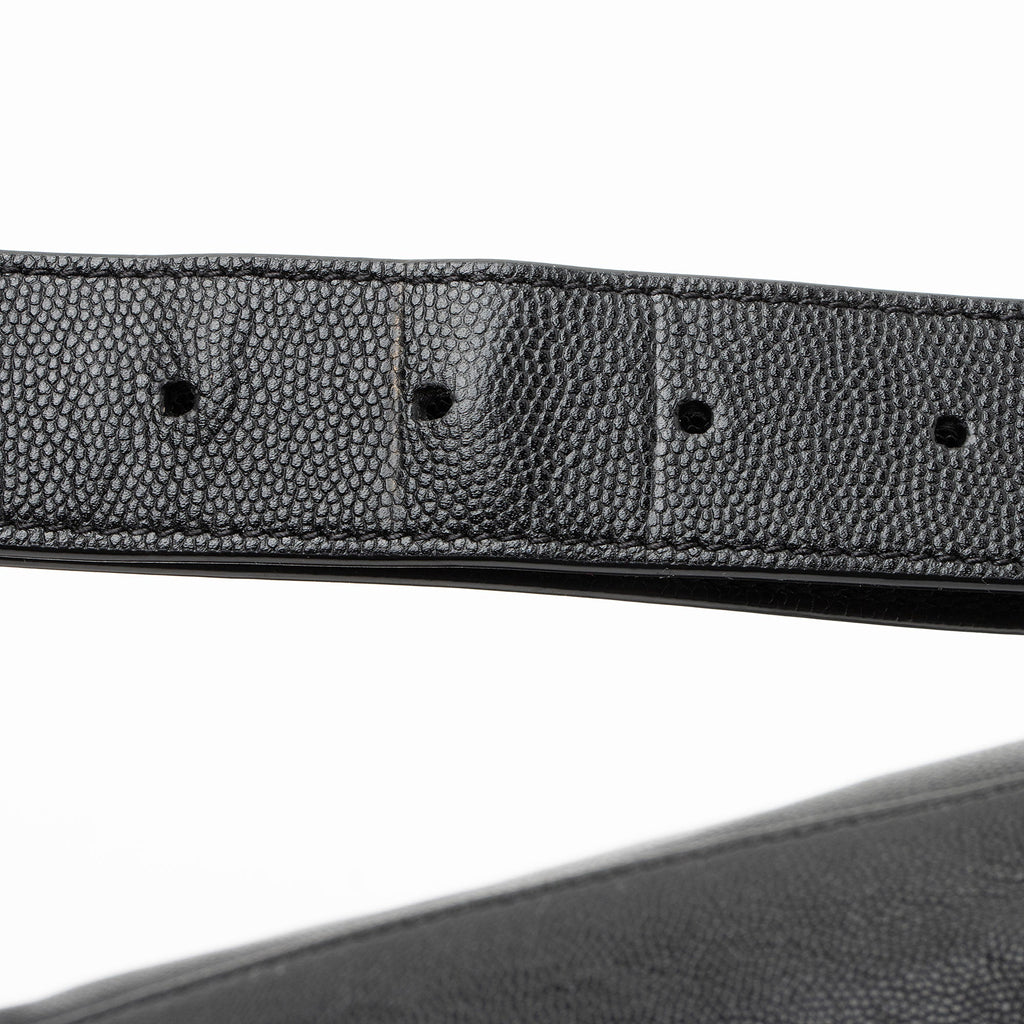 Saint Laurent Calfskin Monogram Cassandre Classic Belt Bag