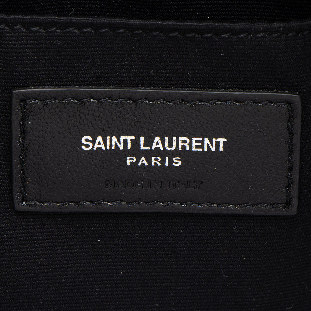 Saint Laurent Calfskin Monogram Lou Camera Bag