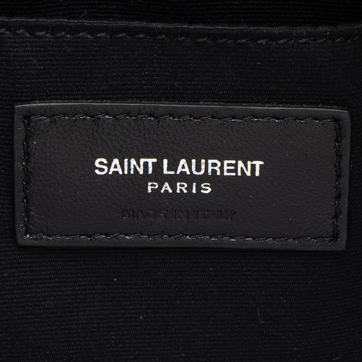 Saint Laurent Calfskin Monogram Lou Camera Bag