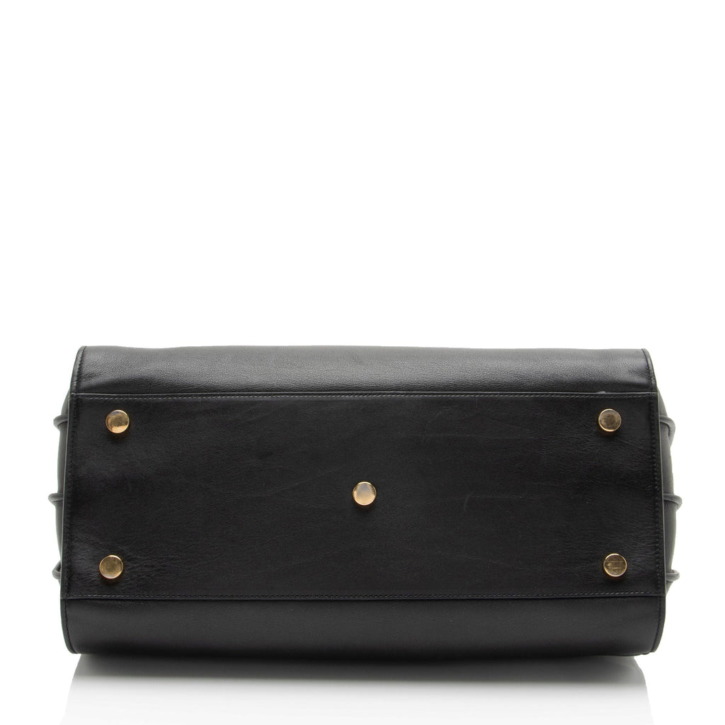 Saint Laurent Calfskin Sac De Jour Small Tote