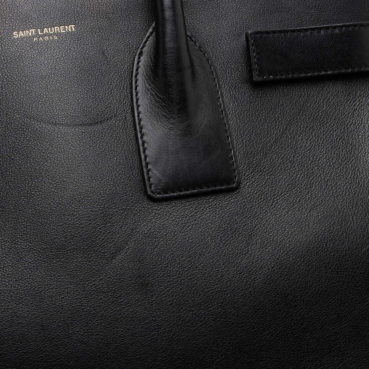 Saint Laurent Calfskin Sac De Jour Small Tote
