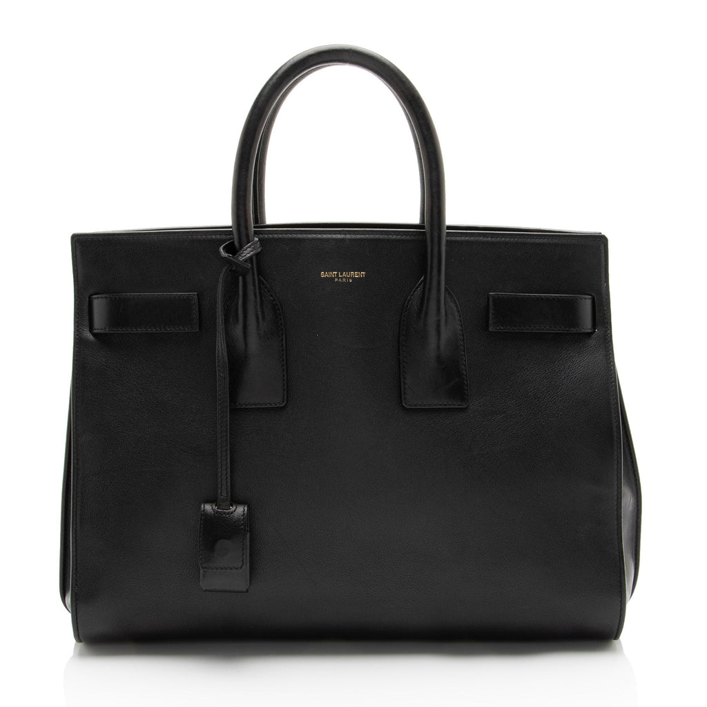 Saint Laurent Calfskin Sac De Jour Small Tote