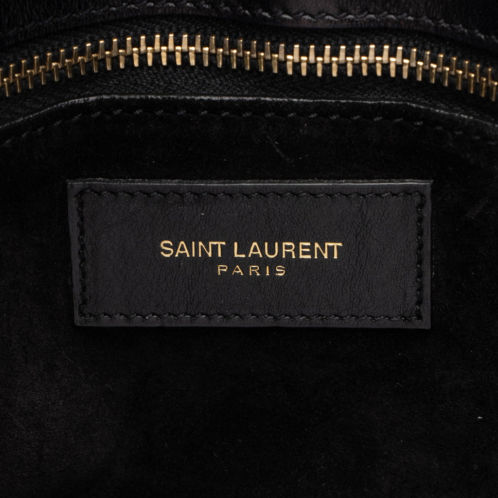 Saint Laurent Calfskin Sac De Jour Small Tote