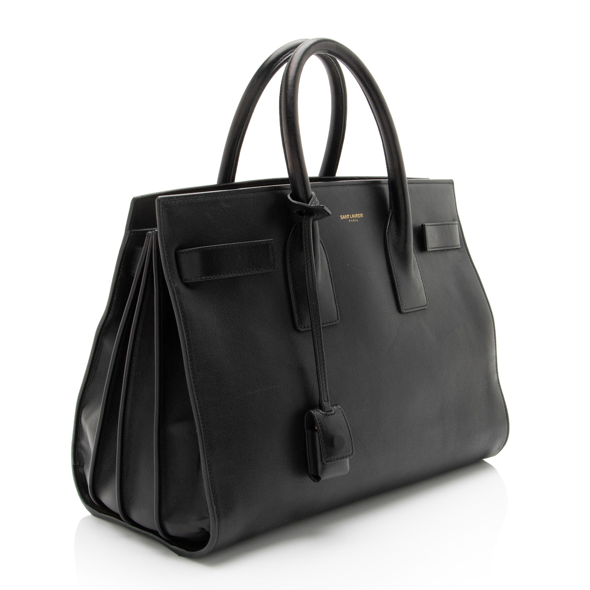 Saint Laurent Calfskin Sac De Jour Small Tote