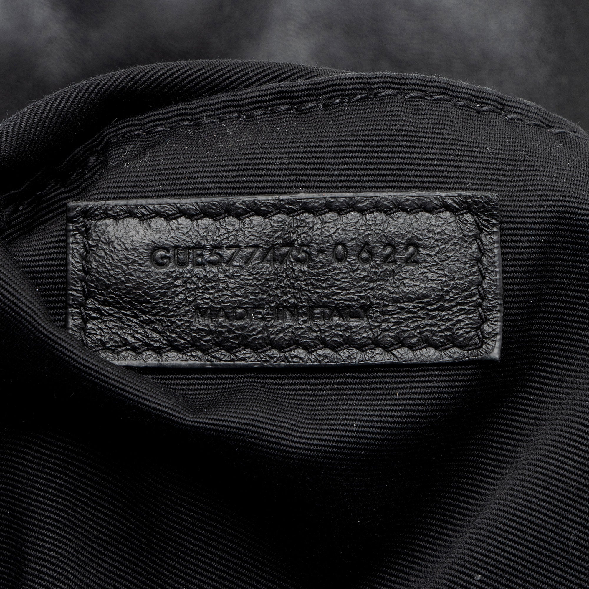 Saint Laurent Lambskin Monogram Puffer LouLou Medium Shoulder Bag