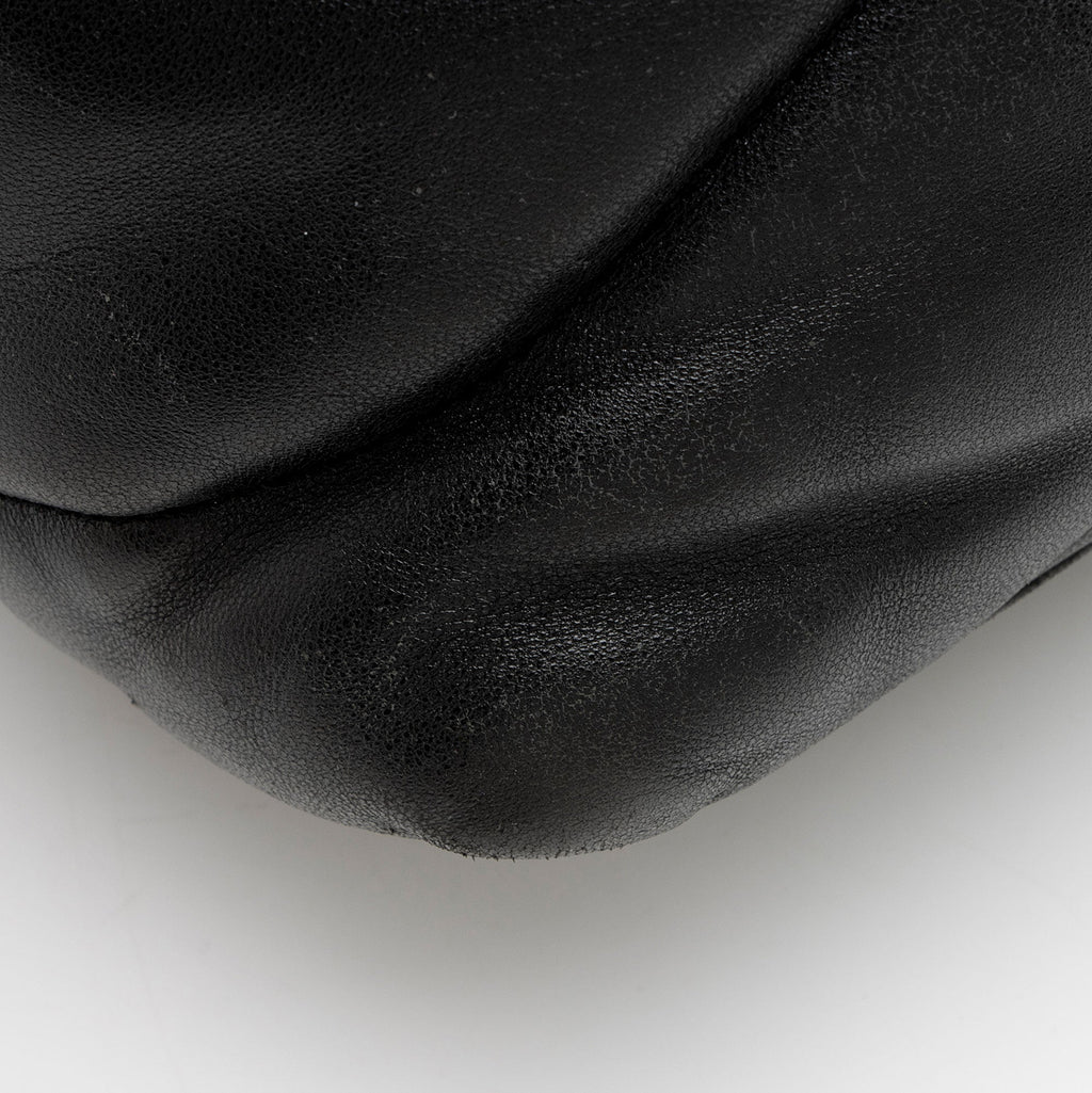 Saint Laurent Lambskin Monogram Puffer LouLou Medium Shoulder Bag