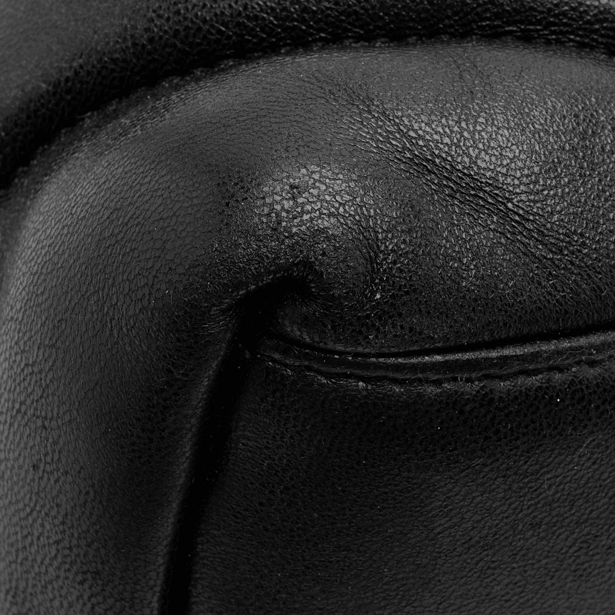 Saint Laurent Lambskin Monogram Puffer LouLou Medium Shoulder Bag