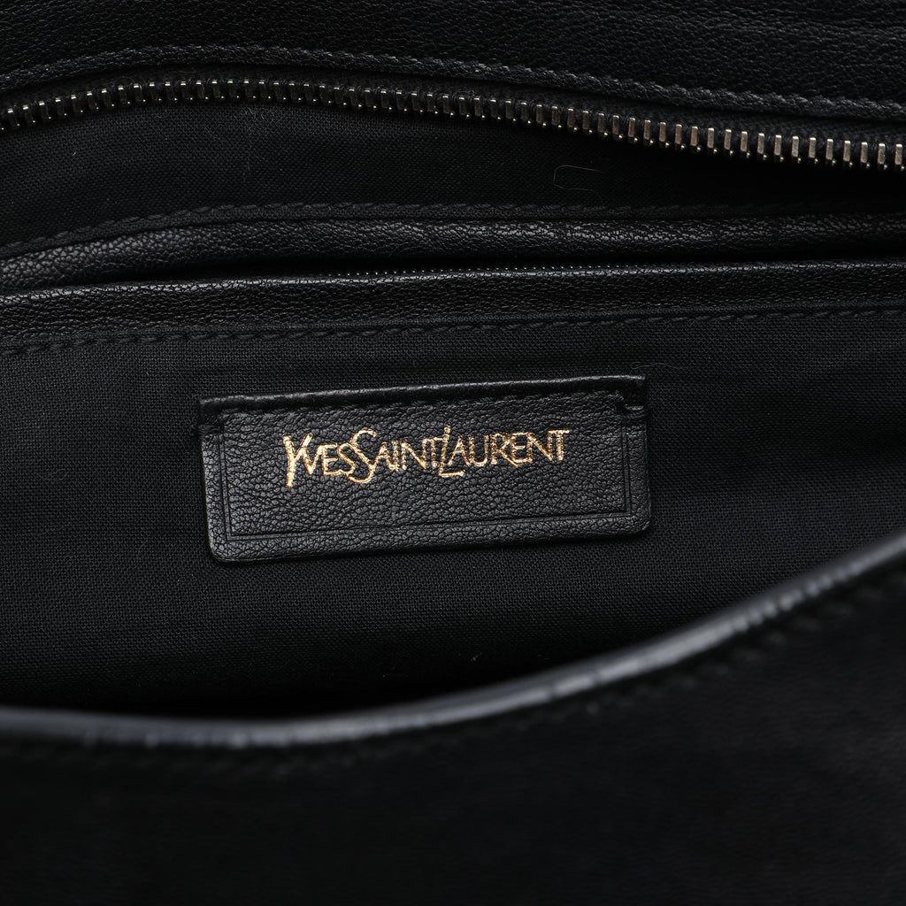 Saint Laurent Large Leather Cabas Chyc Satchel