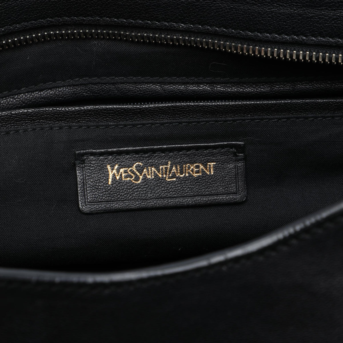Saint Laurent Large Leather Cabas Chyc Satchel