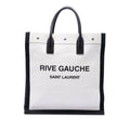 Saint Laurent Linen Rive Gauche North South Tote