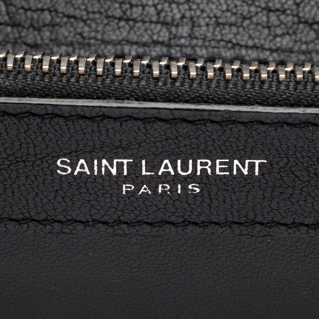 Saint Laurent Matelasse Calfskin Monogram College Large Shoulder Bag