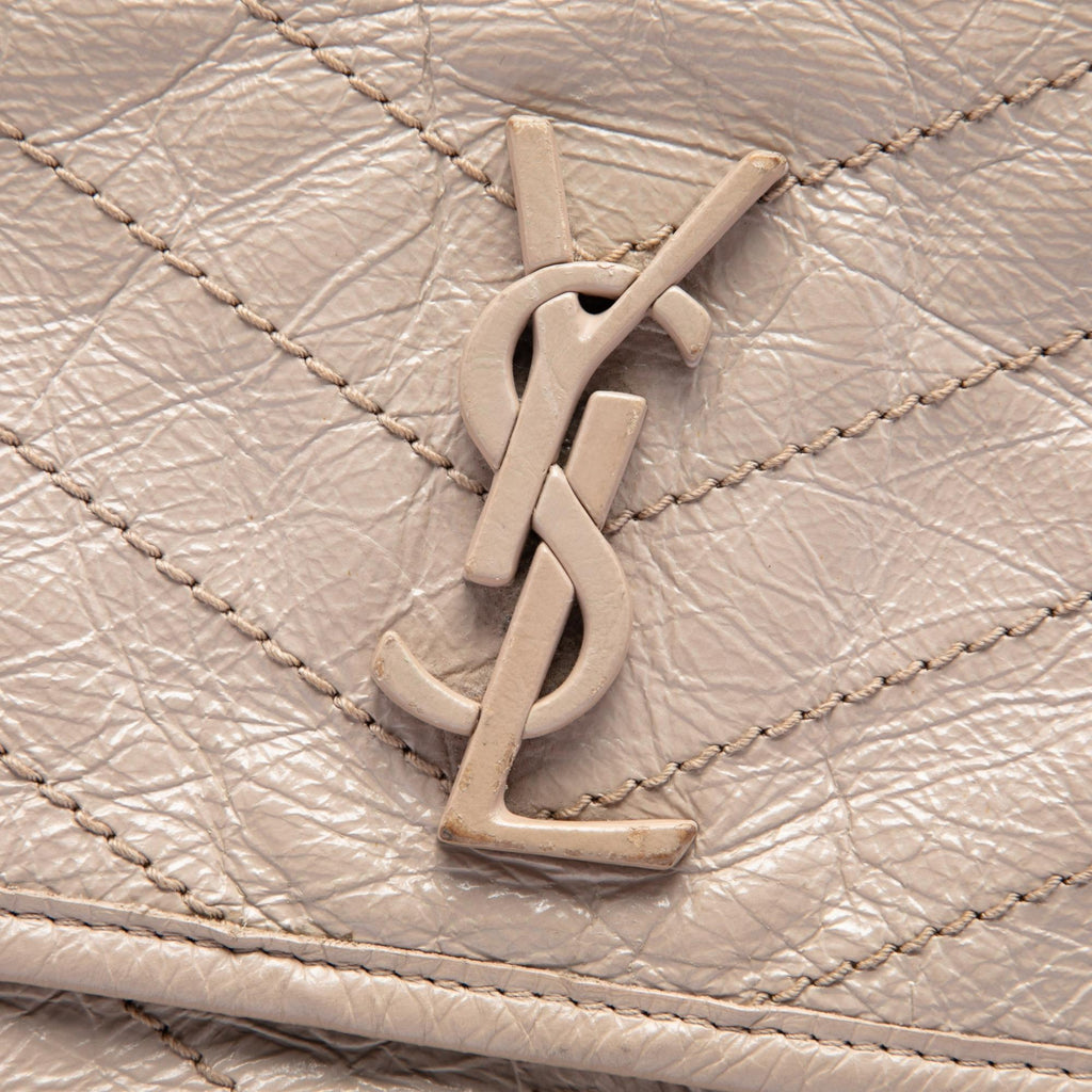 Saint Laurent Medium Crinkled Calfskin Niki