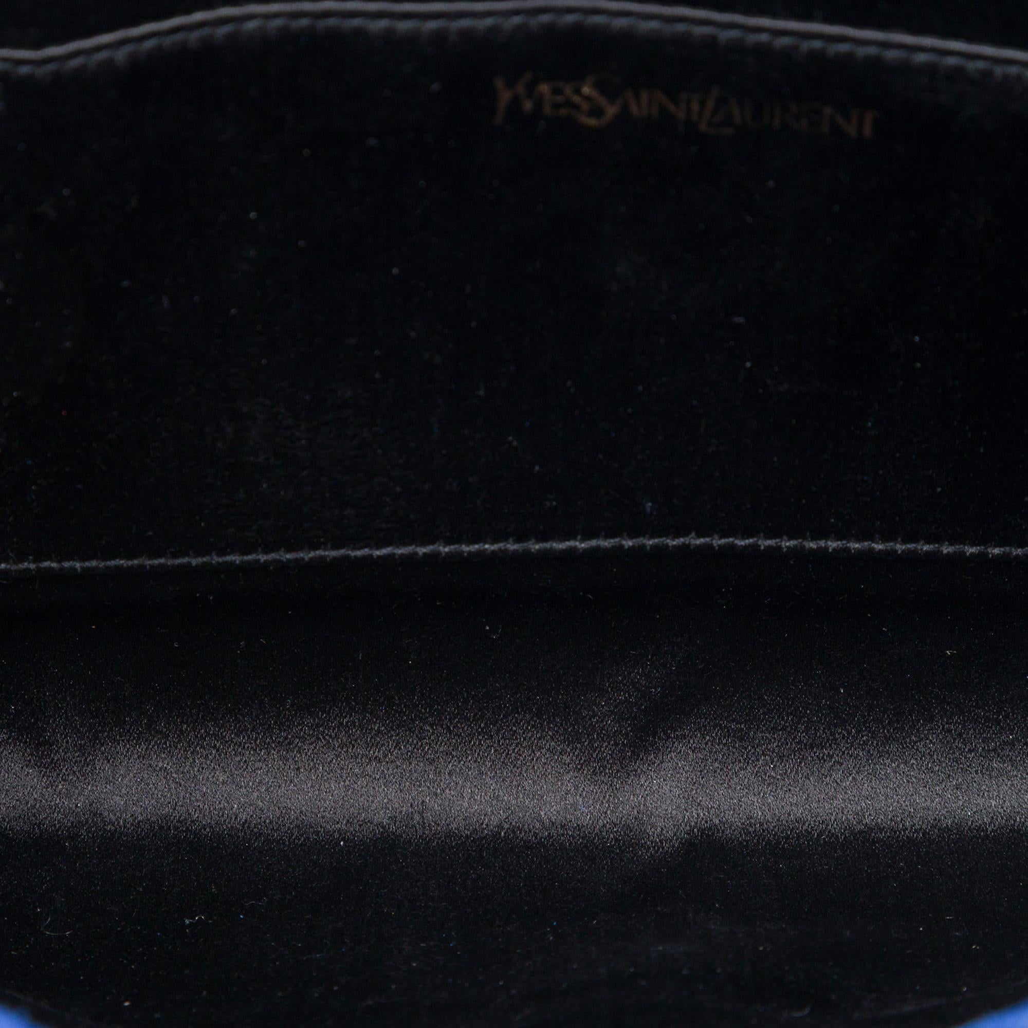 Saint Laurent Patent Belle Du Jour Clutch