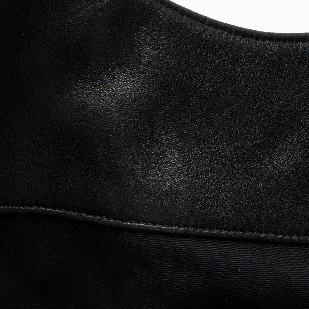 Saint Laurent Quilted Lambskin Monogram Icare Maxi Shopping Tote