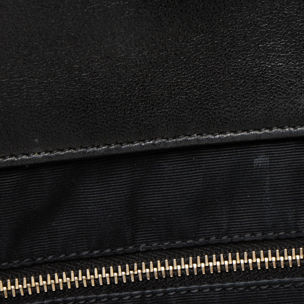 Saint Laurent Quilted Lambskin Monogram Icare Maxi Shopping Tote