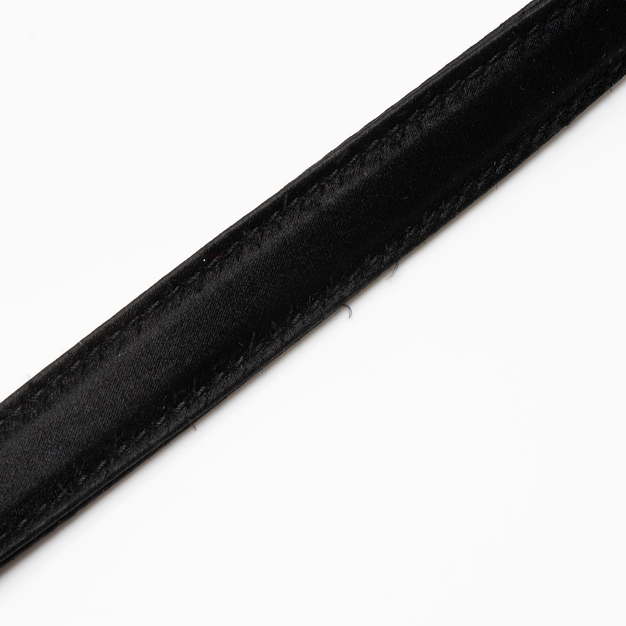 Saint Laurent Satin Monogram Gaby Chain Envelope Bag