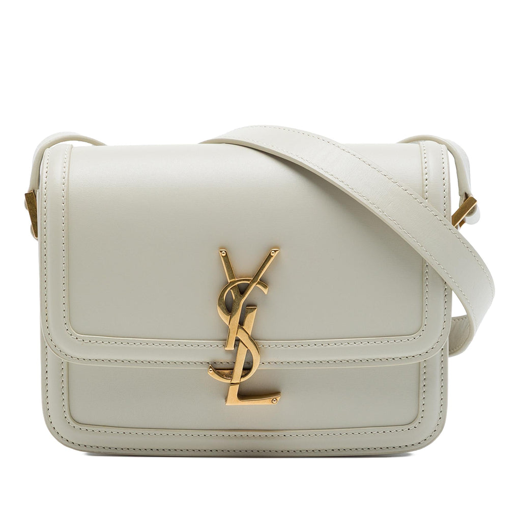 Saint Laurent Small Calfskin Solferino Satchel In Box