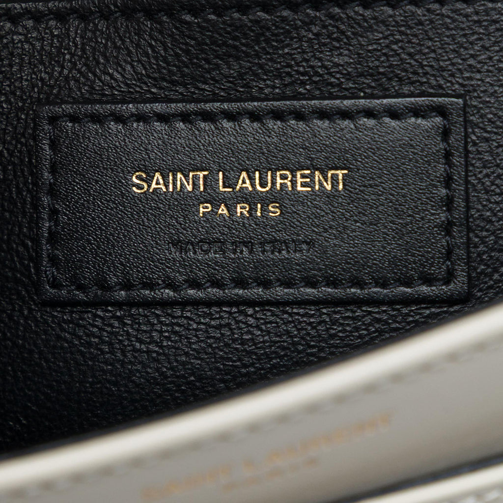 Saint Laurent Small Calfskin Solferino Satchel In Box
