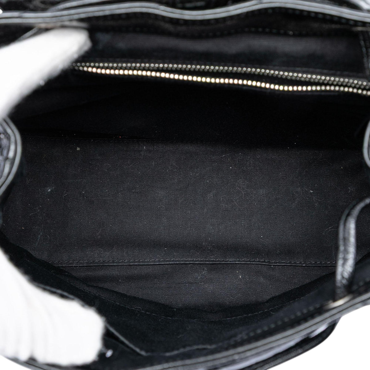 Saint Laurent Small Matelasse Patent Monogram LouLou Backpack