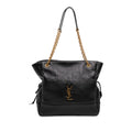Saint Laurent Small Quilted Lambskin Jamie Shopping Tote