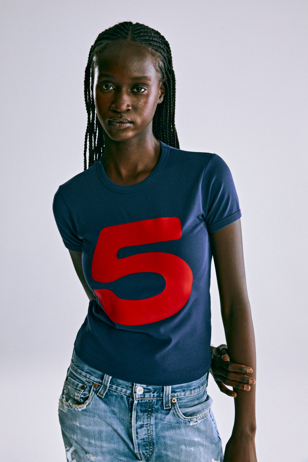 RED 5 BABY TEE