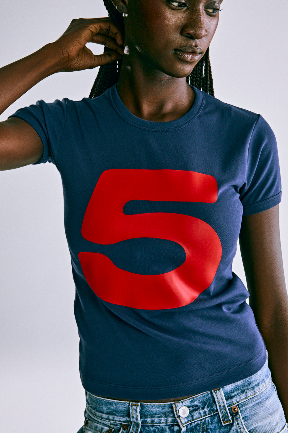 RED 5 BABY TEE